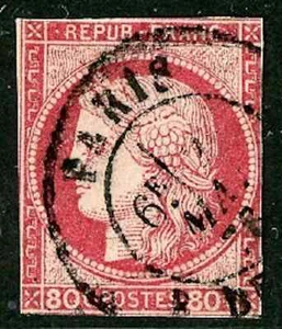 France #48 Good-fine Used. Small Margins. Cat. 250.00. Net  - Picture 1 of 1
