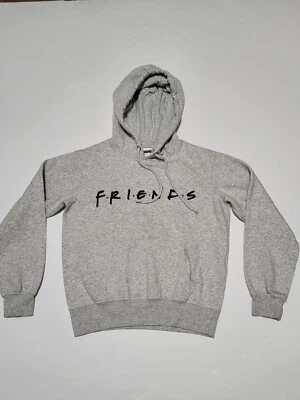 (#C) JERSEY MANGA LARGA FRIENDS SUDADERA CON CAPUCHA GRIS TALLA MUJER XS  Foto 1 de 4
