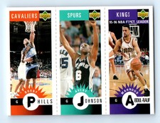 1996-97 Collector's Choice Mini-Cards Panels Gold Bobby Phills/Avery