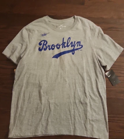 NWT Jackie Robinson Brooklyn Dodgers #42 Nike T-Shirt Men's XL NEW WITH TAGS Cover