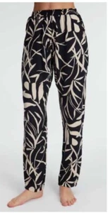 Women's 100% Viscose Casual Wide Leg Loose Flowing Summer Beach Pants - Picture 1 of 2