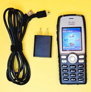 🔥 CISCO CP-7925G-A-K9 UNIFIED WIRELESS IP UC PHONE 7925G DUAL BAND VOIP HANDSET - Picture 1 of 8
