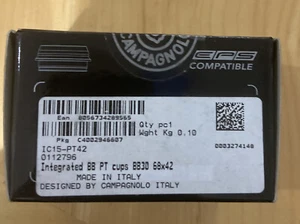 Campagnolo Power-Torque Bottom Bracket Cups BB30 68x42 - Picture 1 of 2