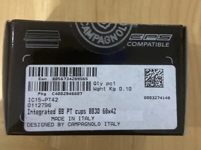 Campagnolo Power-Torque Bottom Bracket Cups BB30 68x42 - Image 1 of 2