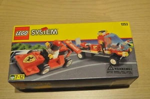 Lego 1253 Shell Car Transporter with Ferrari Car - Picture 1 of 1