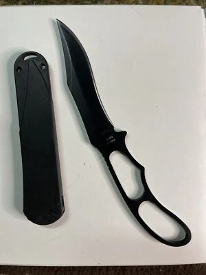 "Cuchillo Kabar 5599 Piggyback 6"" con funda de plástico" Foto 1 de 4