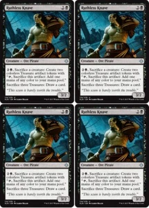 MTG - 4x RUTHLESS KNAVE - Ixalan (U) - Picture 1 of 1