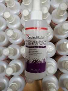 *48PACK* Cardinal Health Personal Skin Care Perineal Cleanser 4floz Each - Picture 1 of 5