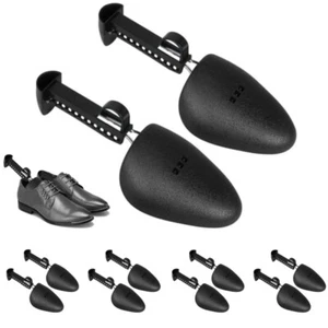 5 Pairs Adjustable Shoe Support Shapers Plastic Keepers Stretcher Tree For Men - Picture 1 of 10