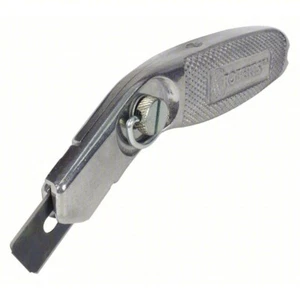 (10-PACK) ROBERTS 10-215 Carpet Knife Aluminum / Steel Fixed Blade Rounded Razor - Picture 1 of 2