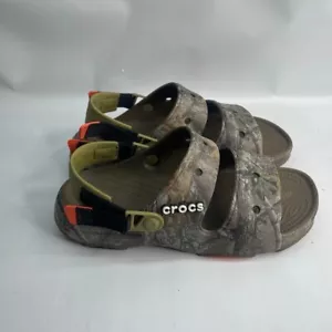 Crocs Adults' Classic All Terrain Realtree Edge Sandals ~ Men 11 - Picture 1 of 6