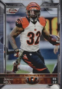 2015 Topps Chrome Refractor JEREMY HILL #42 CINCINNATI BENGALS ๐ - Picture 1 of 1