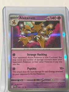 Alakazam Holo Rare - 082/167 - Twilight Masquerade Pokemon 2024 - Picture 1 of 2