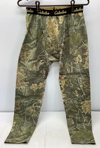 VINTAGE Cabela's Men’s XLarge Thermal Athletic Under Pants Hunting 3D Seclusion - Picture 1 of 11