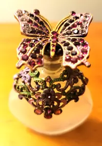 'Jewel' Butterfly Perfume Bottle - Picture 1 of 6