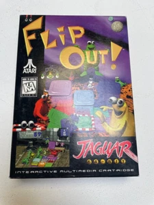 FlipOut! (Jaguar) - Game- Nice Condition - Picture 1 of 3