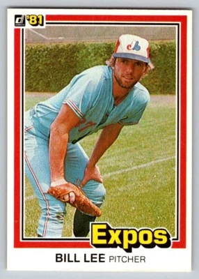 1981 Donruss - #211 Bill Lee - Image 1 of 2