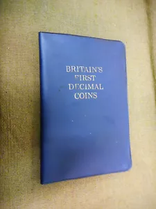 #D372. BRITISH FIRST DECIMAL COINS TYPE SET - Picture 1 of 3
