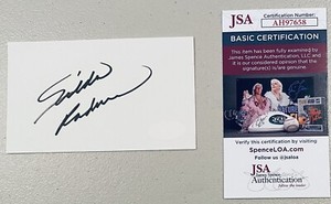 Gilda Radner Signed Autographed 3x5 Card JSA Certified Saturday Night Live