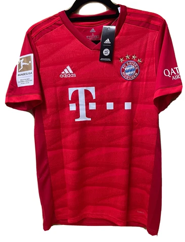 Bayern Munchen 2019/20  Home Jersey Men’s Small Adidas Climalite #19 Davies NWT Cover