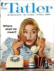 Tatler (& Bystander) Magazine 9th March 1960 "Where Shall We Meet" Issue.