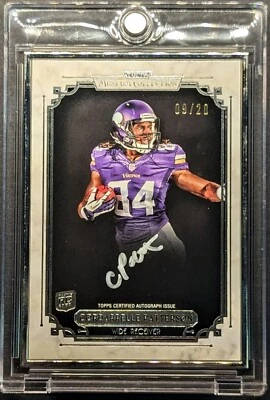 CORDARRELLE PATTERSON Rookie Auto 2013 Topps Museum Collection Silver SP /20 RC - Image 1 of 4