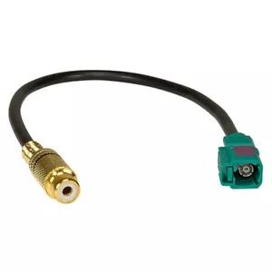 Adapter Video Fakra Cinch für FORD BLAUPUNKT NX MERCEDES COMAND NTG2.5 / NTG4 - Picture 1 of 1