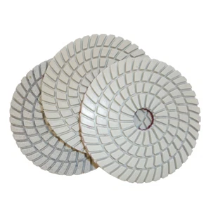 5 Zoll JHX Plus 3-stufige Nass-Diamant-Polierpads - Bild 1 von 5