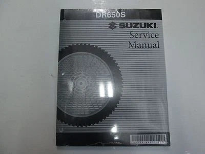 1990s Suzuki DR650S Servicio Reparación Taller Tienda Manual Nuevo Fábrica - Imagen 1 de 4