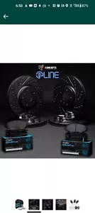 Lexus GS200T Sport (2016-2017) R1 Concepts Front Brakes And Rotors Kit - Picture 1 of 3