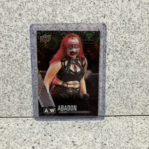 2021 Upper Deck AEW All Elite Wrestling Pyro Parallel  Abadon#22 - Picture 1 of 2