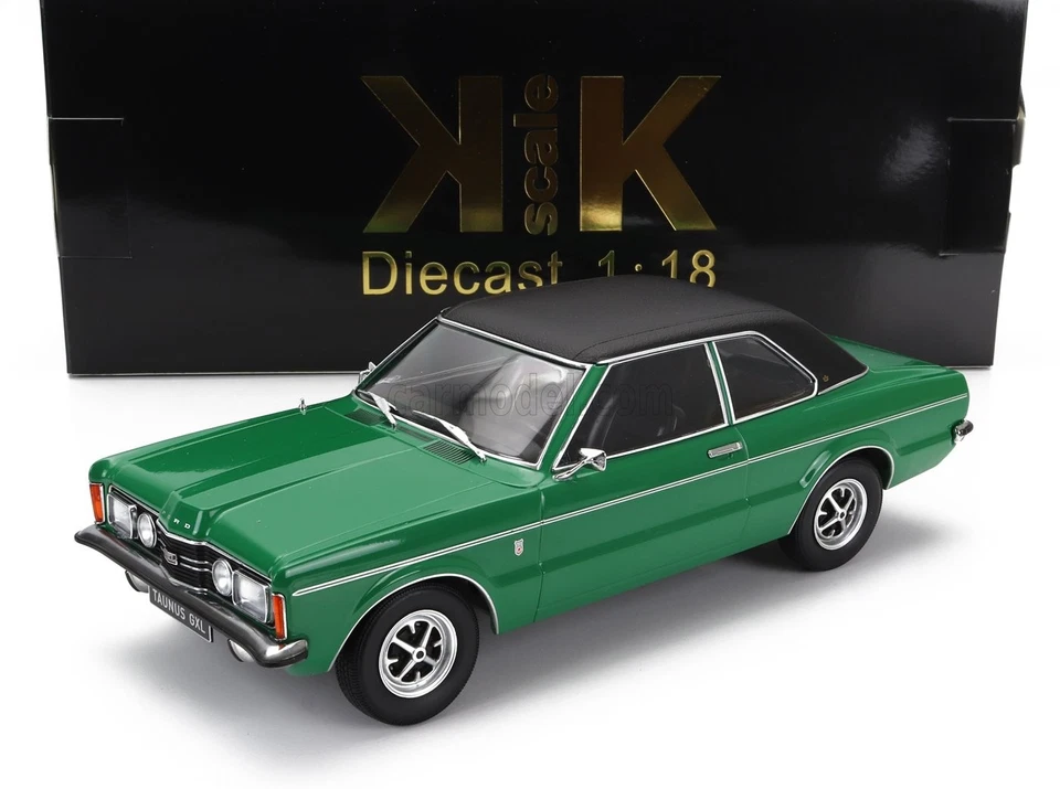 1/18 KK-SCALE - FORD ENGLAND - TAUNUS GXL WITH VINYL ROOF 1971 KKDC180977 - Immagine 1 di 1