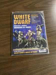 GWS White Dwarf Monthly 2013 Monsters Of Madmen Warriors Of Chaos MagazineSealed - Picture 1 of 8