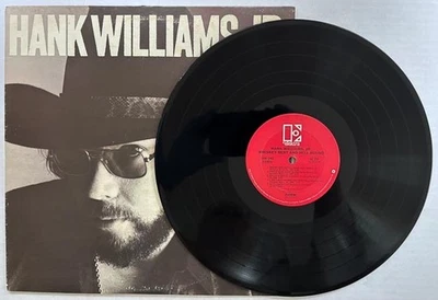 Hank Williams Jr._Whiskey Bent And Hell Bound_Elektra Records 6E 237_Vinyl LP EX - Image 1 of 4