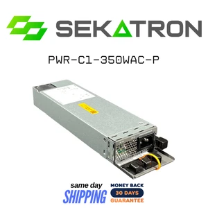 🔌 Cisco PWR-C1-350WAC-P • 350W Platino • Fuente de alimentación intercambiable en caliente con clasificación Platino ⚡ - Imagen 1 de 2