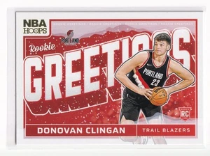 2024 Panini Donovan Clingan #5 - Rookie Greetings (RC) - Picture 1 of 3