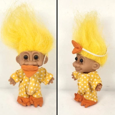 Vintage Russ Troll In Duck Costume 5” - Image 1 of 4