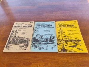 3- VTG 1975 Bob Hirsch Arizona Hiking Camping Books Lot  - Picture 1 of 24