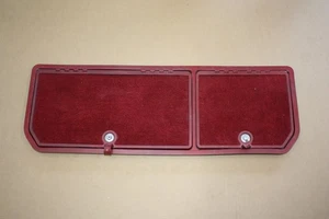 Late 1979 thru 1982 C3 Corvette Rear Storage Compartment Door Assembly Red GM - Picture 1 of 3