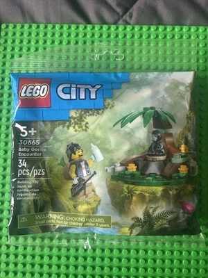 Lego City 30665 BABY GORILLA ENCOUNTER Polybag  Set - New & Sealed - 34pcs - Image 1 of 2