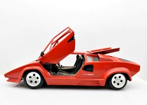 Model Car Scale 1:18 Lamborghini Countach Red Polistil vehicles road - Picture 1 of 4