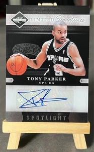 2011-12 Panini Limited Signatures Silver Spotlight /10 - Tony Parker / Spurs - Bild 1 von 3
