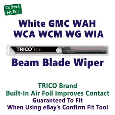 Limpiaparabrisas (cantidad 1) haz compatible 1991-1995 blanco GMC WAH WCA WCM WG WIA -19200 Foto 1 de 4