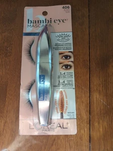 Máscara de pestañas con volumen instantáneo Loreal IMPERMEABLE BAMBI EYE 0,21 fl oz #406 NEGRA - Imagen 1 de 7