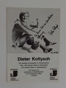 Dieter Kottysch - Box-Olympiasieger 1972 - original Autogramm - ca. 15x10cm - Au - Picture 1 of 1