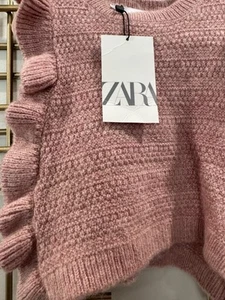 Nwt Zara Vest Girls size 6 -9 years - Picture 1 of 2