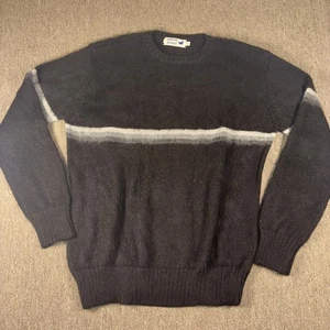 Alpaca 100% Undyed Men’s Vintage Sweater Large - Picture 1 of 8