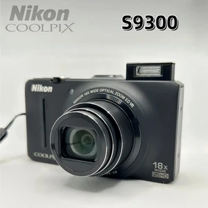 Nikon COOLPIX S9300 16.0MP Black  Digital Camera - 18X Optical Zoom - Fully Test - Picture 1 of 16