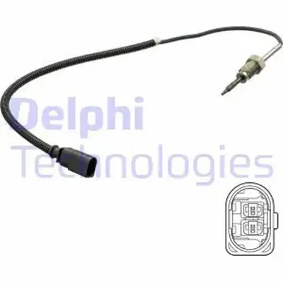 Sensor de temperatura de gases de escape TS30172 DELPHI para VW MULTIVAN T5 - Imagen 1 de 4
