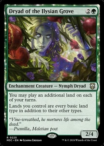 Dryad of the Ilysian Grove Magic mtg Light Play, Commander Modern Horizons 3 - Picture 1 of 1